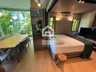 Apartamento térreo a venda com 2 suítes mobiliado no condomínio Vila da Enseada em Praia do Forte Bahia