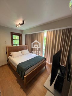 Apartamento térreo a venda com 2 suítes mobiliado no condomínio Vila da Enseada em Praia do Forte Bahia