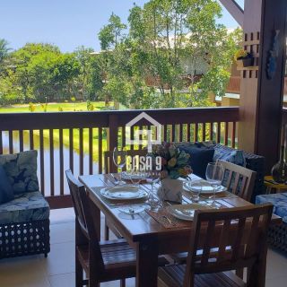 Apartamento superior a venda com 2 quartos mobiliado no condomínio Vila da Enseada em Praia do Forte Bahia