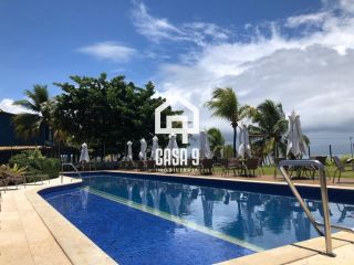 Apartamento superior a venda mobiliado com 3 suítes pé na areia no condomínio PUNTA CANA em Itacimirim Bahia