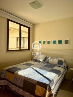 Apartamento superior a venda mobiliado com 3 suítes pé na areia no condomínio PUNTA CANA em Itacimirim Bahia