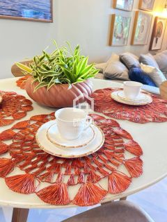 Apartamento duplex mobiliado a venda com 3 suítes condomínio TAVARUA em Itacimirim Bahia