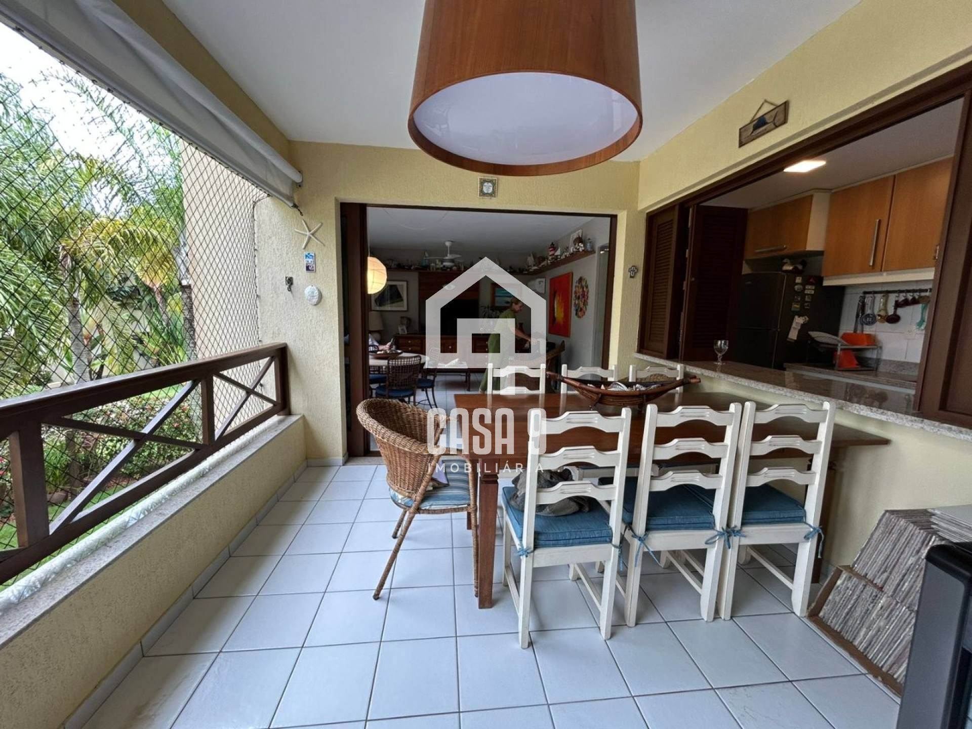 Apartamento mobiliado pra locação anual com 3 quartos e dependência completa condomínio Genipabu Summer Residence em Guarajuba Bahia