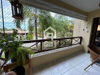 Apartamento mobiliado pra locação anual com 3 quartos e dependência completa condomínio Genipabu Summer Residence em Guarajuba Bahia