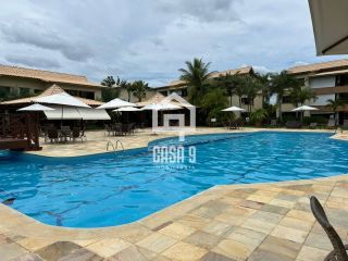 Apartamento mobiliado pra locação anual com 3 quartos e dependência completa condomínio Genipabu Summer Residence em Guarajuba Bahia