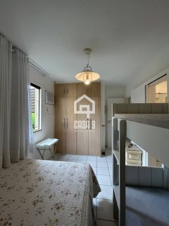 Apartamento mobiliado pra locação anual com 3 quartos e dependência completa condomínio Genipabu Summer Residence em Guarajuba Bahia