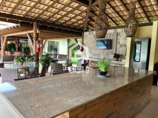 Apartamento mobiliado pra locação anual com 3 quartos e dependência completa condomínio Genipabu Summer Residence em Guarajuba Bahia