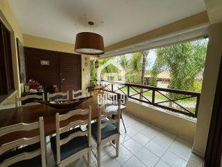 Apartamento mobiliado pra locação anual com 3 quartos e dependência completa condomínio Genipabu Summer Residence em Guarajuba Bahia