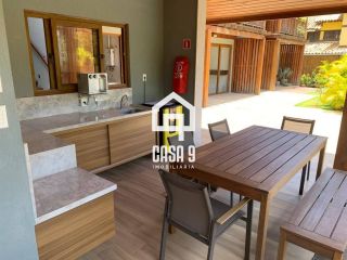 Apartamento térreo em condomínio pé na Areia em Praia do Forte Bahia