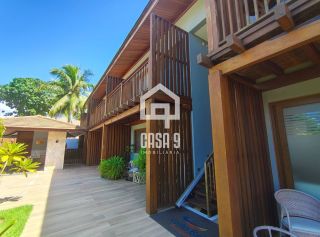 Apartamento térreo em condomínio pé na Areia em Praia do Forte Bahia