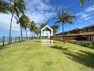 Casa com 03 suítes mobiliada pé na areia piscina privativa no condomínio Marlua em Itacimirim Bahia