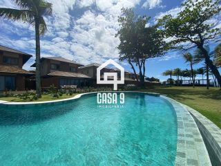 Casa com 03 suítes mobiliada pé na areia piscina privativa no condomínio Marlua em Itacimirim Bahia