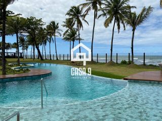 Casa com 03 suítes mobiliada pé na areia piscina privativa no condomínio Marlua em Itacimirim Bahia