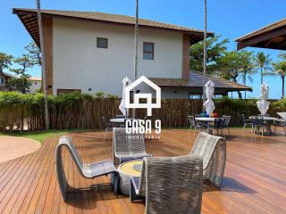 Casa com 4 suítes mobiliada pé na areia piscina privativa no condomínio Marlua em Itacimirim Bahia