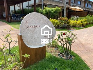 Casa com 4 suítes pé na areia piscina privativa no condomínio Marlua em Itacimirim Bahia