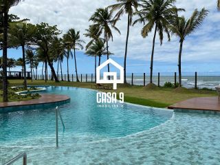 Casa com 4 suítes pé na areia piscina privativa no condomínio Marlua em Itacimirim Bahia