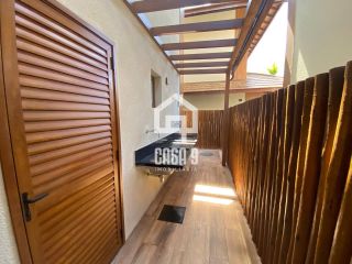 Casa com 4 suítes pé na areia piscina privativa no condomínio Marlua em Itacimirim Bahia