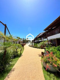 Apartamento superior duplex mobiliado com 4 suítes a venda no condomínio Porto Feliz em Itacimirim Bahia