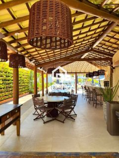 Apartamento superior duplex mobiliado com 4 suítes a venda no condomínio Porto Feliz em Itacimirim Bahia