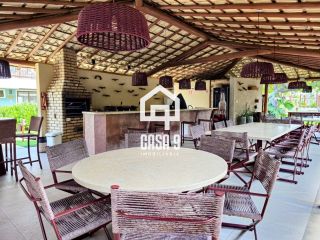 Apartamento superior duplex mobiliado com 4 suítes a venda no condomínio Porto Feliz em Itacimirim Bahia