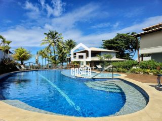 Apartamento superior duplex mobiliado com 4 suítes a venda no condomínio Porto Feliz em Itacimirim Bahia