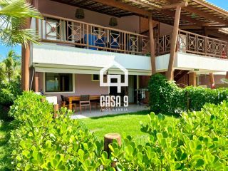 Apartamento superior duplex mobiliado com 4 suítes a venda no condomínio Porto Feliz em Itacimirim Bahia