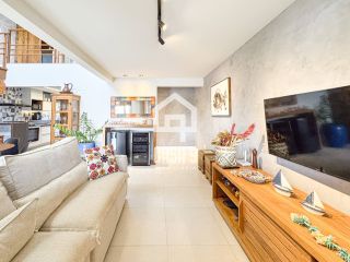 Apartamento superior duplex mobiliado com 4 suítes a venda no condomínio Porto Feliz em Itacimirim Bahia