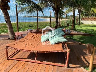 Apartamento superior duplex mobiliado com 4 suítes a venda no condomínio Porto Feliz em Itacimirim Bahia