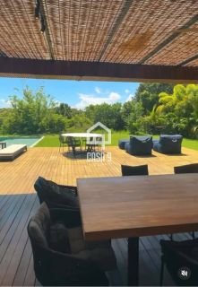 Casa a venda com 6 suítes mobiliada no condomínio Praia Bella em Praia do Forte Bahia