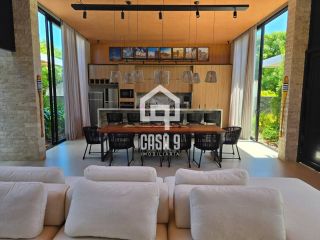 Casa térrea mobiliada com 5 suítes a venda no condomínio Enseada Praia da Espera em Itacimirim Bahia