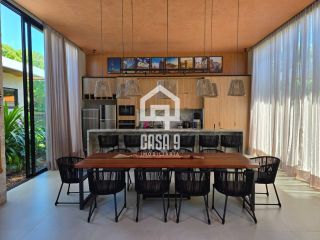 Casa térrea mobiliada com 5 suítes a venda no condomínio Enseada Praia da Espera em Itacimirim Bahia