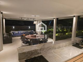 Casa térrea mobiliada com 5 suítes a venda no condomínio Enseada Praia da Espera em Itacimirim Bahia