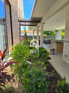 Casa térrea mobiliada com 5 suítes a venda no condomínio Enseada Praia da Espera em Itacimirim Bahia