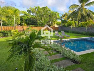 Casa térrea mobiliada com 5 suítes a venda no condomínio Enseada Praia da Espera em Itacimirim Bahia