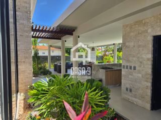 Casa térrea mobiliada com 5 suítes a venda no condomínio Enseada Praia da Espera em Itacimirim Bahia