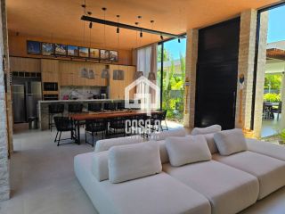 Casa térrea mobiliada com 5 suítes a venda no condomínio Enseada Praia da Espera em Itacimirim Bahia