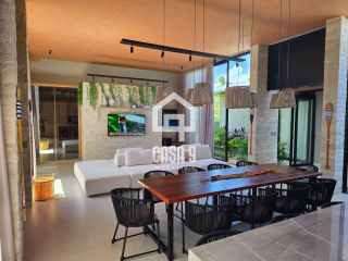 Casa térrea mobiliada com 5 suítes a venda no condomínio Enseada Praia da Espera em Itacimirim Bahia