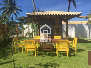 Apartamento superior duplex mobiliado com 4 suítes a venda no condomínio Vila 7 Mares na Praia da Espera em Itacimirim Bahia
