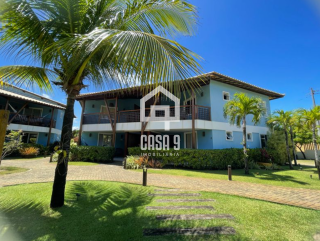 Apartamento superior duplex mobiliado com 4 suítes a venda no condomínio Vila 7 Mares na Praia da Espera em Itacimirim Bahia