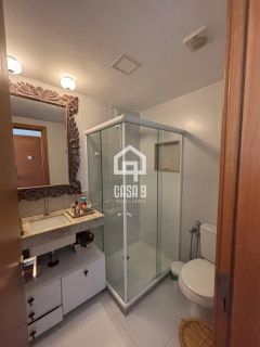 Apartamento superior duplex mobiliado com 4 suítes a venda no condomínio Vila 7 Mares na Praia da Espera em Itacimirim Bahia