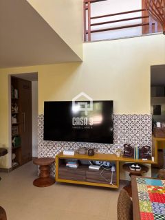 Apartamento superior duplex mobiliado com 4 suítes a venda no condomínio Vila 7 Mares na Praia da Espera em Itacimirim Bahia