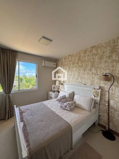 Apartamento superior duplex mobiliado com 4 suítes a venda no condomínio Vila 7 Mares na Praia da Espera em Itacimirim Bahia