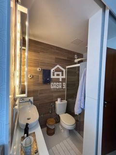 Apartamento superior duplex mobiliado com 4 suítes a venda no condomínio Vila 7 Mares na Praia da Espera em Itacimirim Bahia