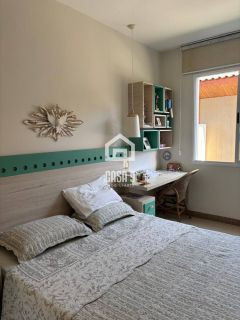 Apartamento superior duplex mobiliado com 4 suítes a venda no condomínio Vila 7 Mares na Praia da Espera em Itacimirim Bahia