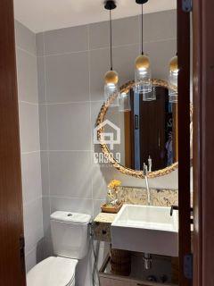 Apartamento superior duplex mobiliado com 4 suítes a venda no condomínio Vila 7 Mares na Praia da Espera em Itacimirim Bahia