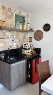 Apartamento mobiliado a venda com 4 suítes no condomínio Absolute Ville em Itacimirim Bahia