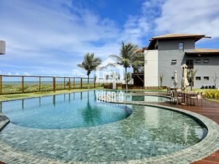 Apartamento térreo duplex com 2 suítes a venda no condomínio Bali Exclusive em Itacimirim Bahia