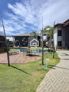 Apartamento térreo duplex com 2 suítes a venda no condomínio Bali Exclusive em Itacimirim Bahia