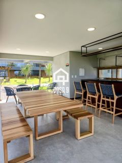 Apartamento mobiliado térreo com 3 suítes frontal mar a venda no condomínio Bali Exclusive em Itacimirim Bahia