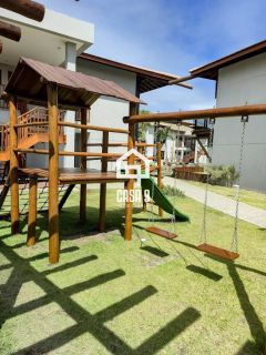 Apartamento mobiliado térreo com 3 suítes frontal mar a venda no condomínio Bali Exclusive em Itacimirim Bahia